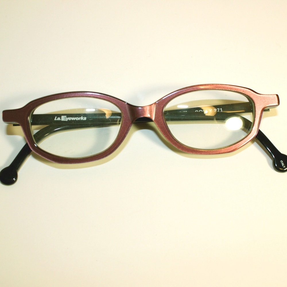 la eyeworks womens eyeglasses plastic nwot